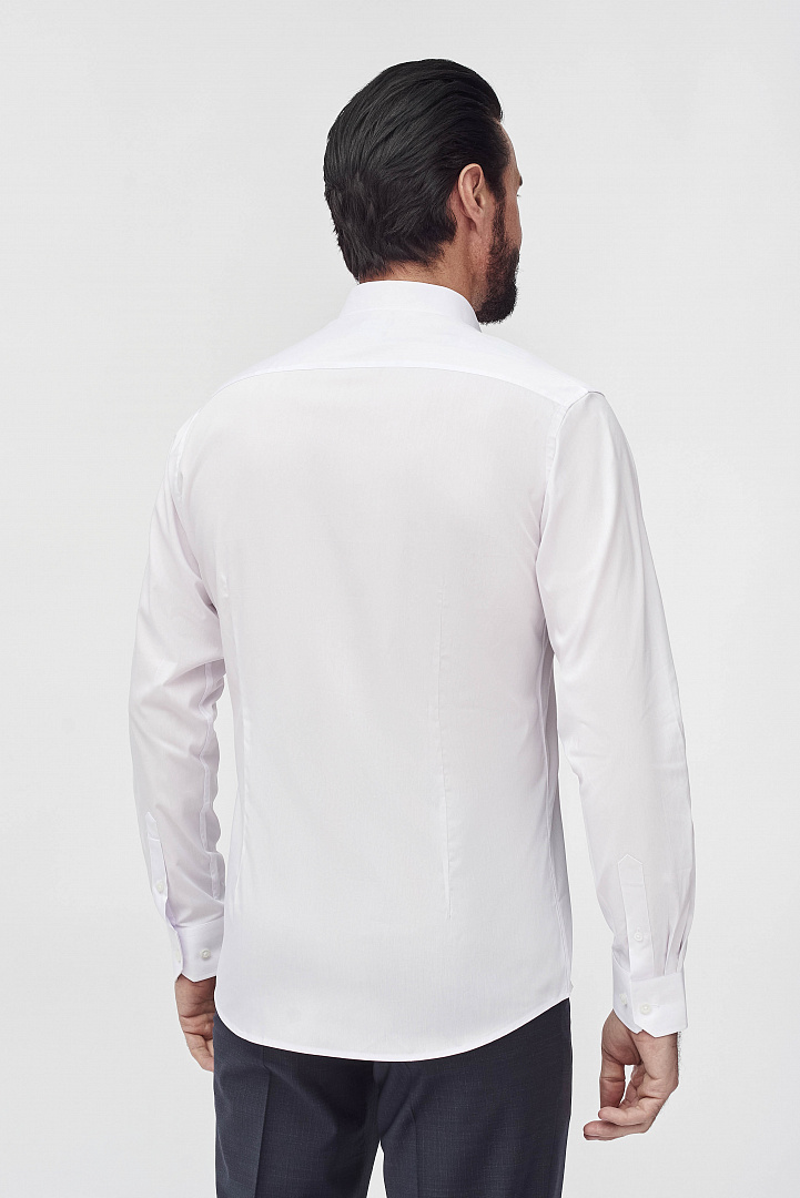 Классическая белая рубашка Slim Fit