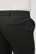 Классические черные брюки из поливискозы Super Slim Fit