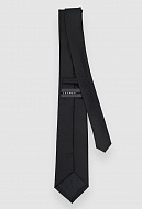Чёрный галстук с узором