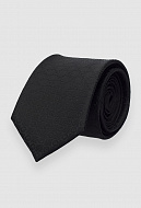 Чёрный галстук с узором