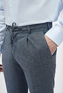 Костюмные брюки со шнурком Super Slim Fit