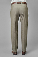 Классические брюки из хлопковой ткани Slim Fit
