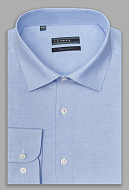 Голубая рубашка с классическим воротником Regular Fit