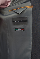 Костюмный пиджак в коричневую клетку Super Slim Fit