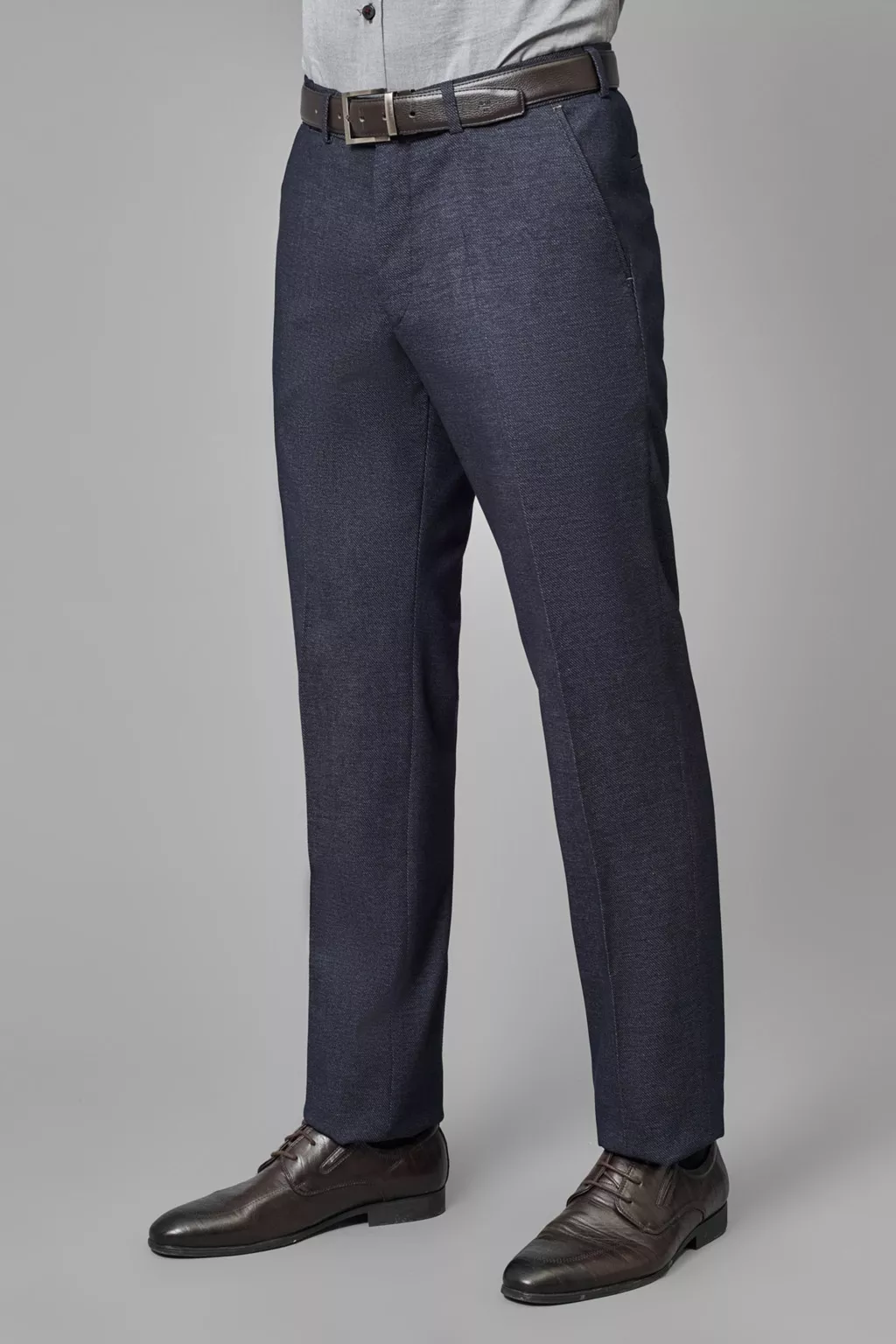 Костюмные брюки из плотной ткани Slim Fit