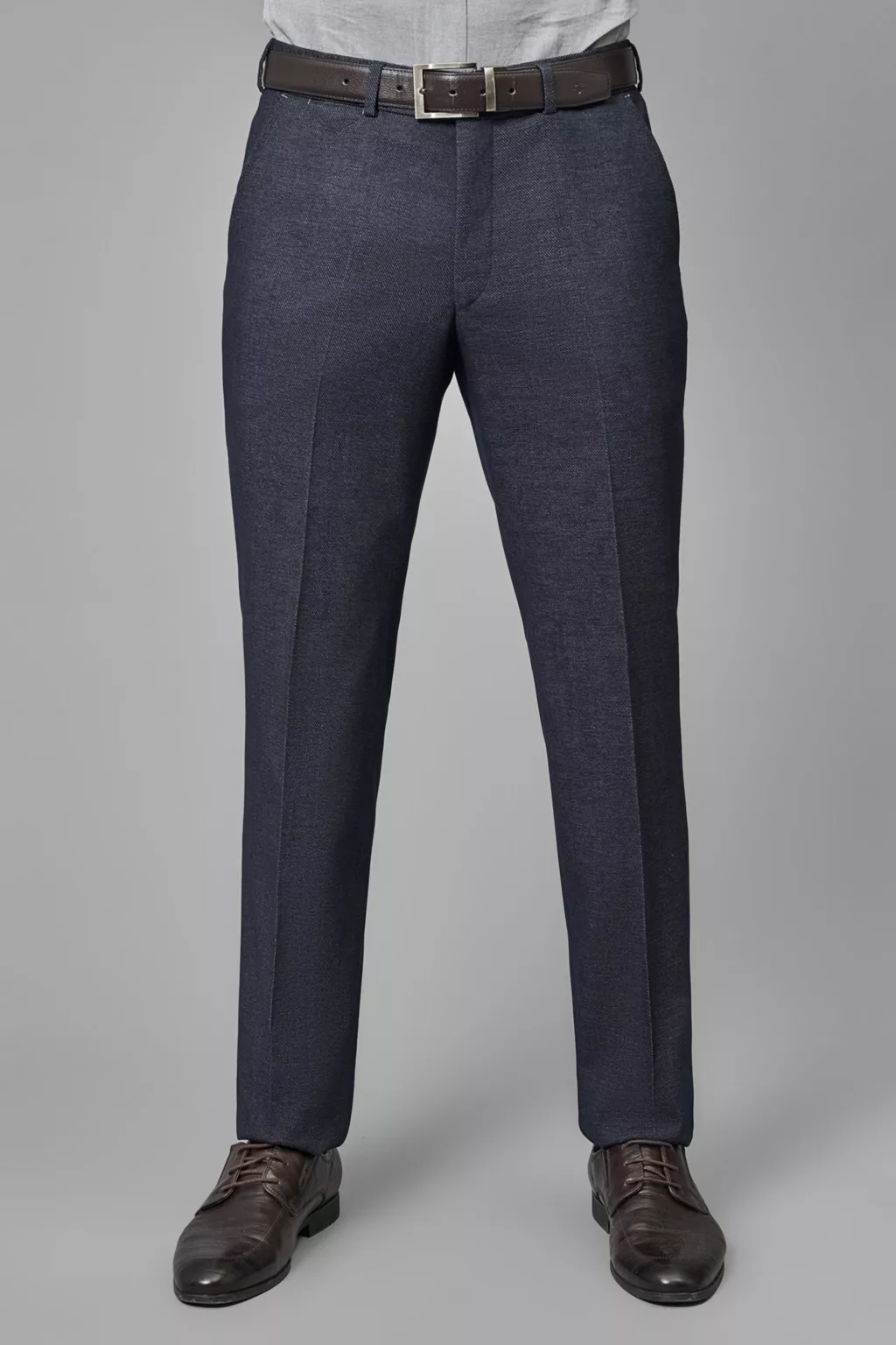 Костюмные брюки из плотной ткани Slim Fit