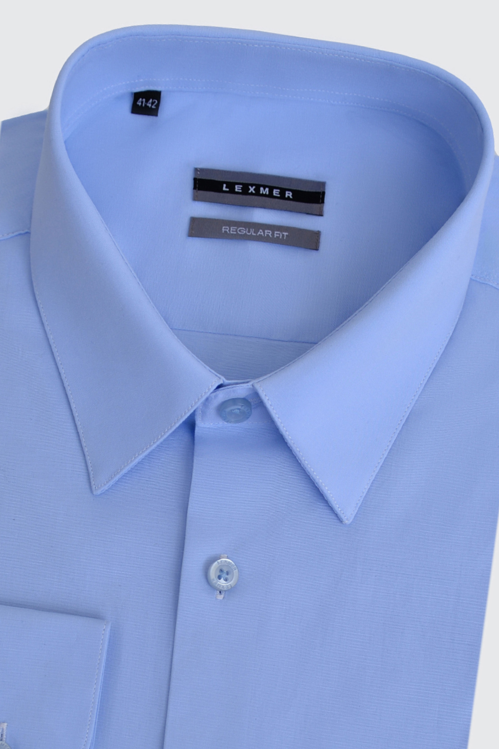 Однотонная рубашка Regular Fit