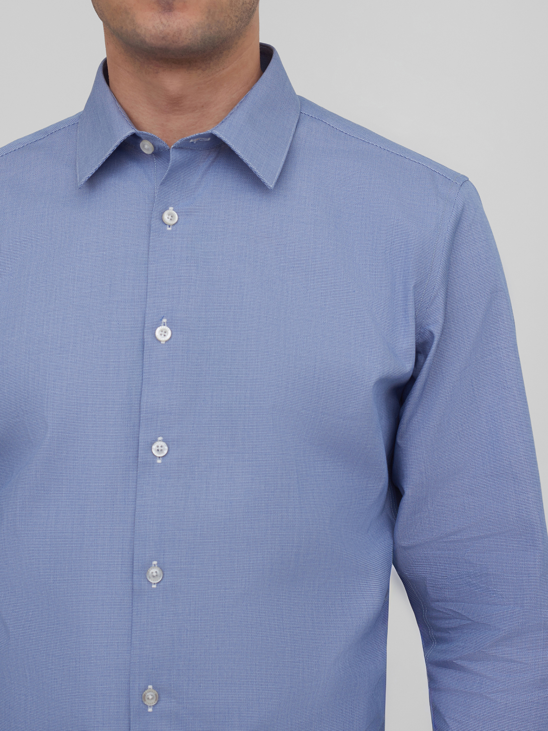 Хлопковая рубашка Slim Fit