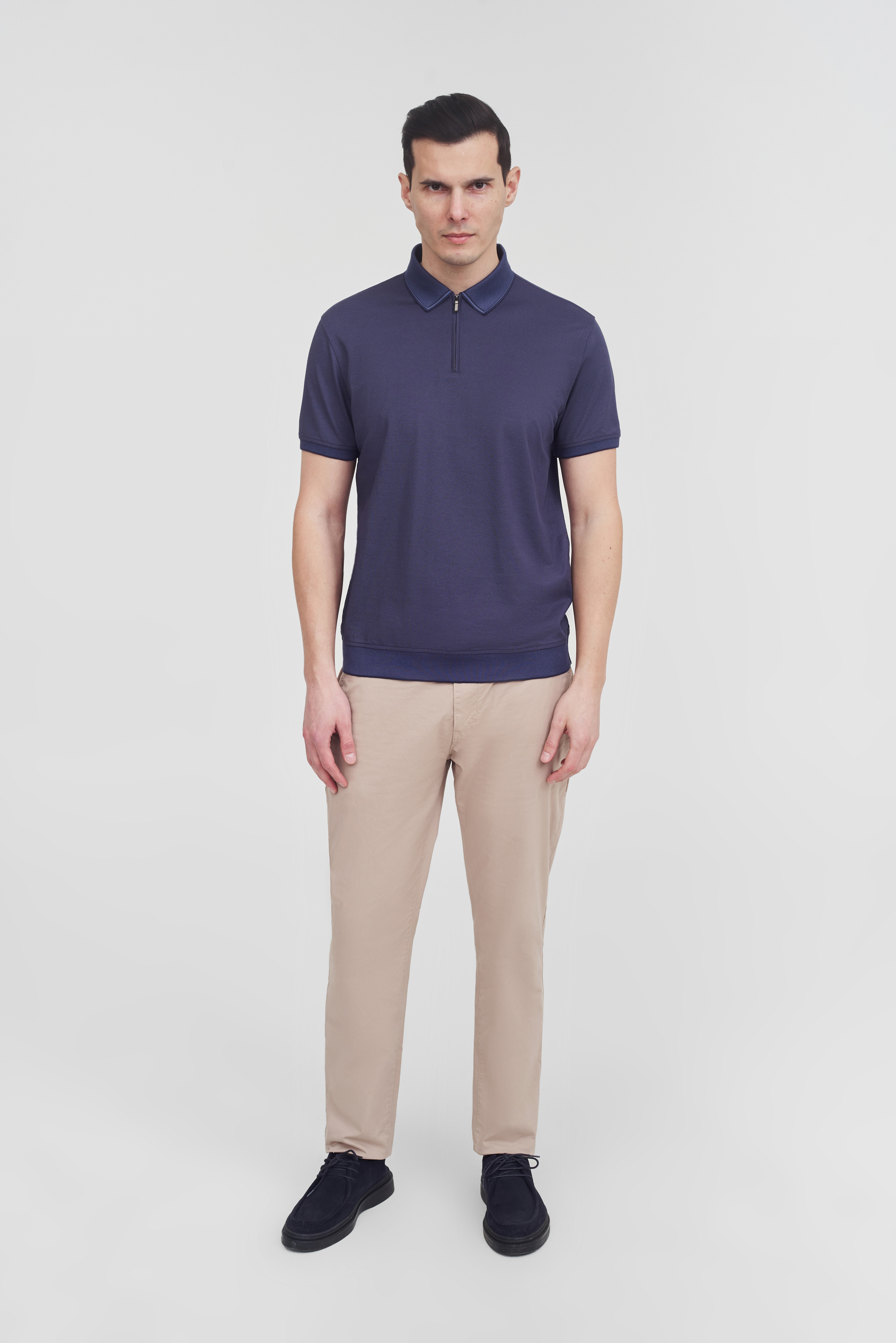 Брюки чинос из хлопковой ткани Slim Fit
