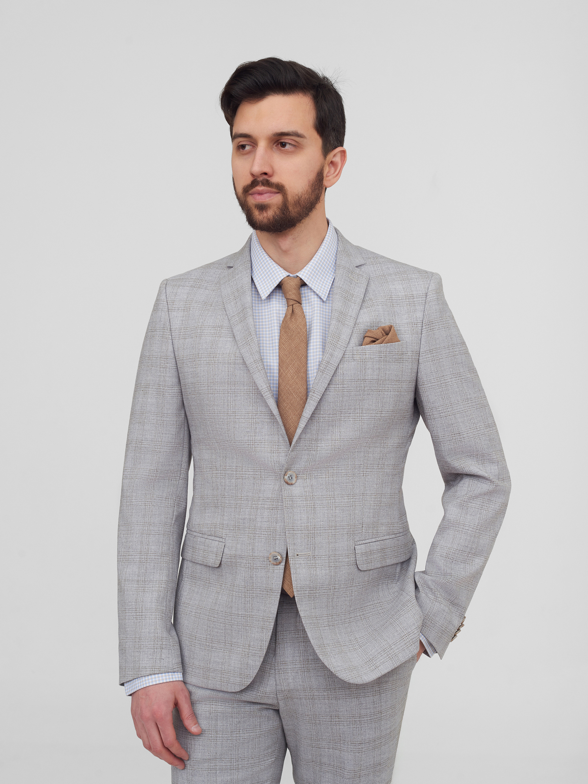 Костюм в клетку Super Slim Fit