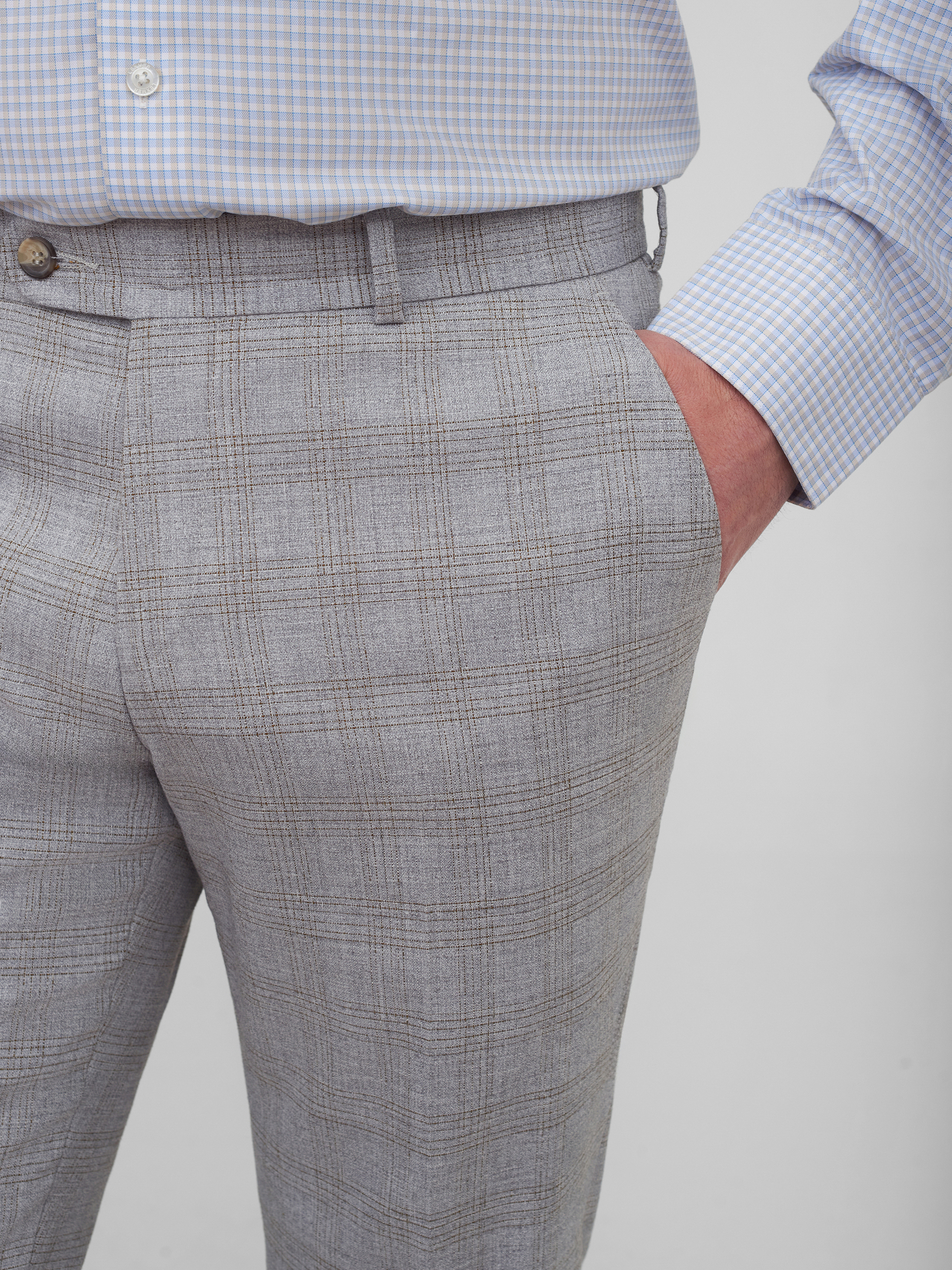 Костюм в клетку Super Slim Fit