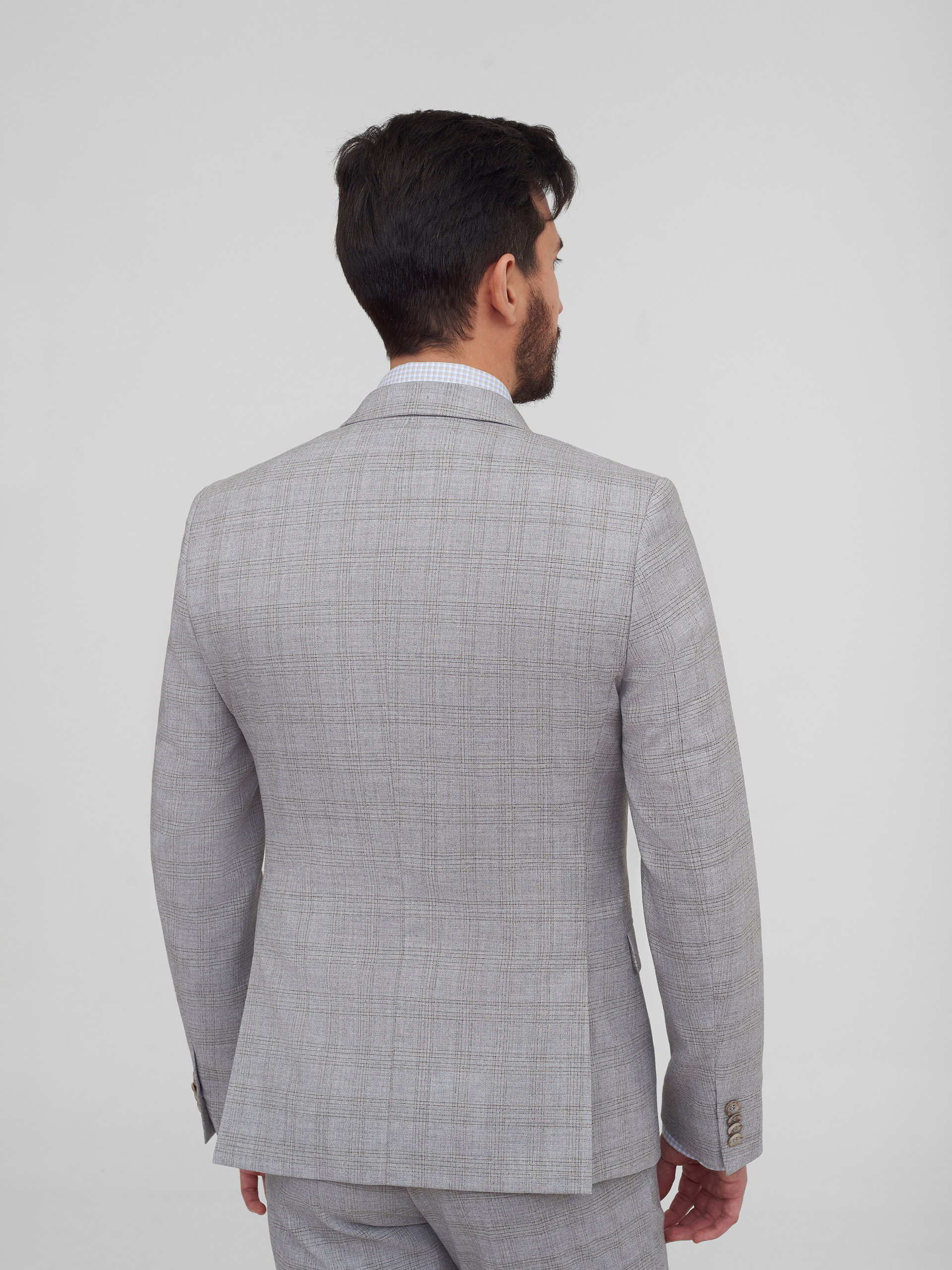 Костюм в клетку Super Slim Fit
