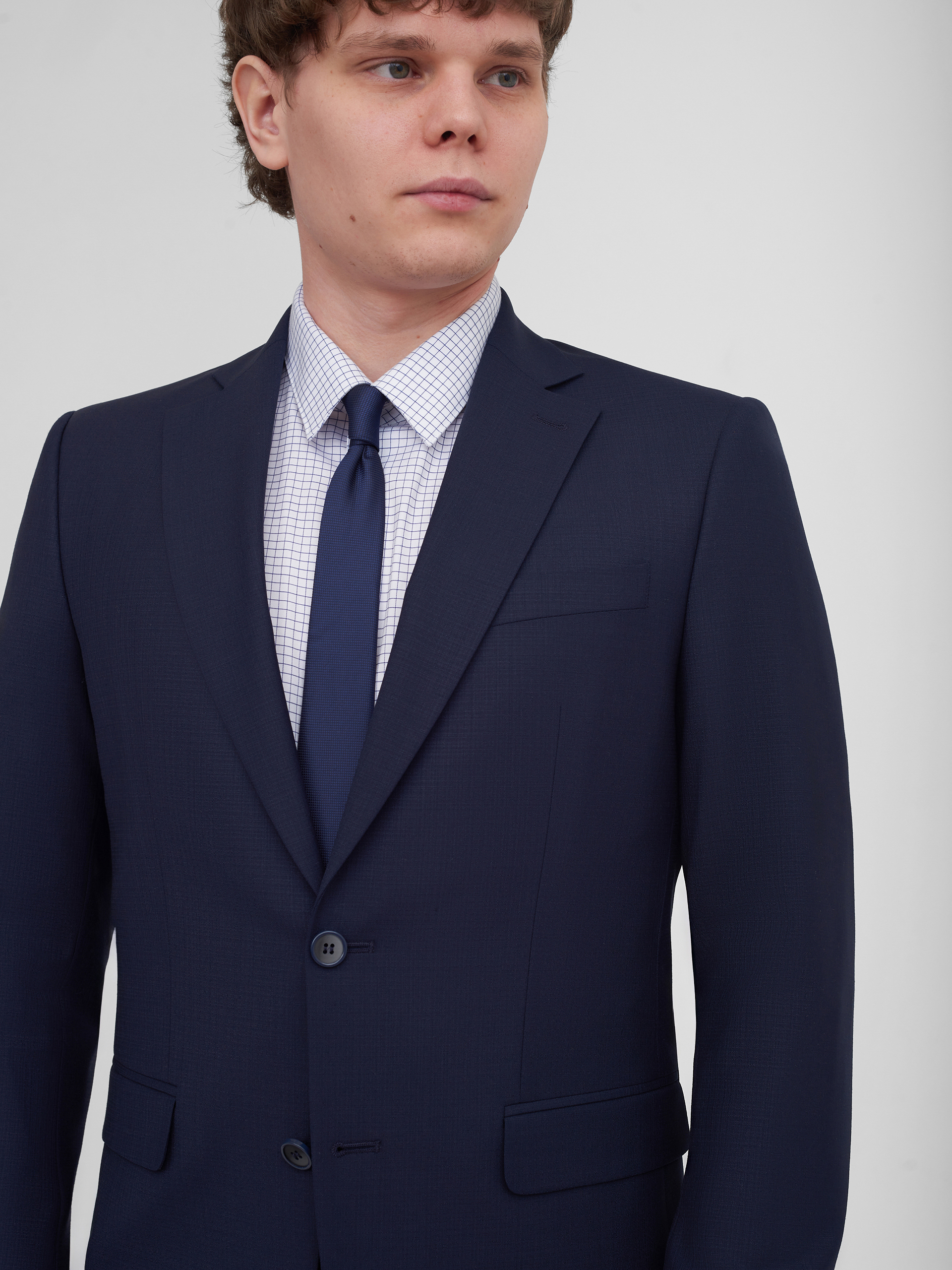 Костюмный пиджак из шерстяной ткани Regular Fit