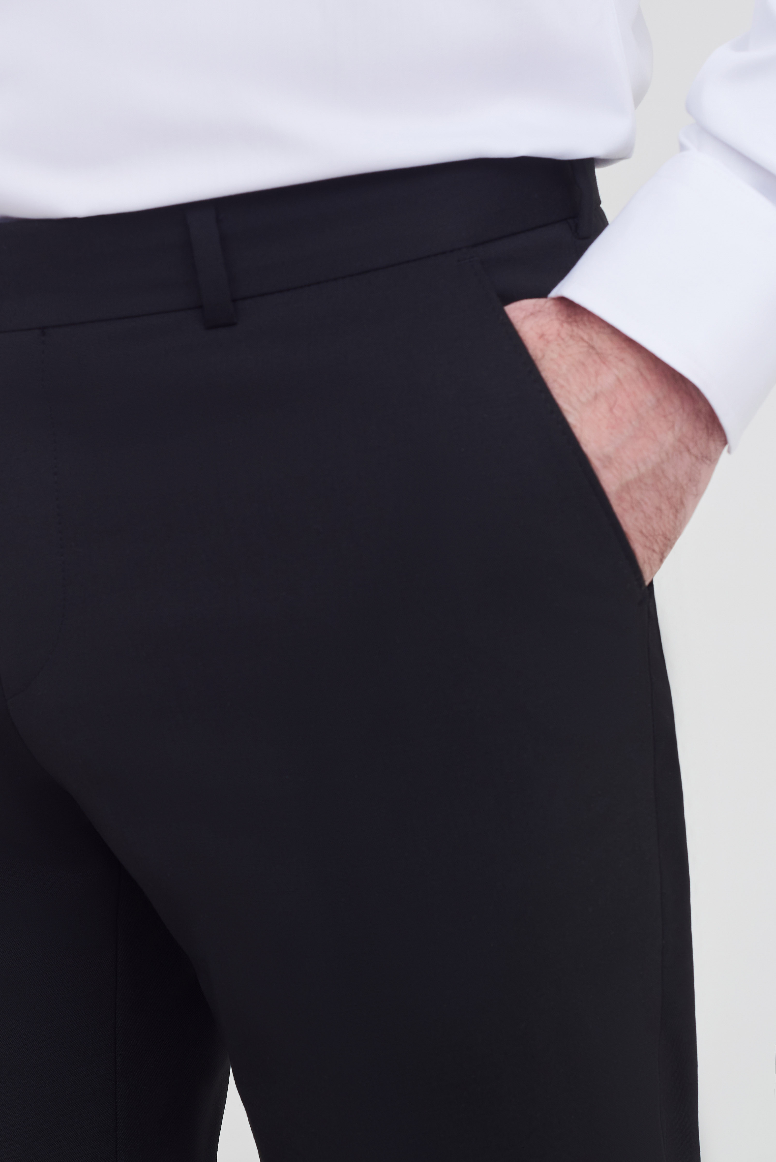 Чёрные классические брюки Super Slim Fit