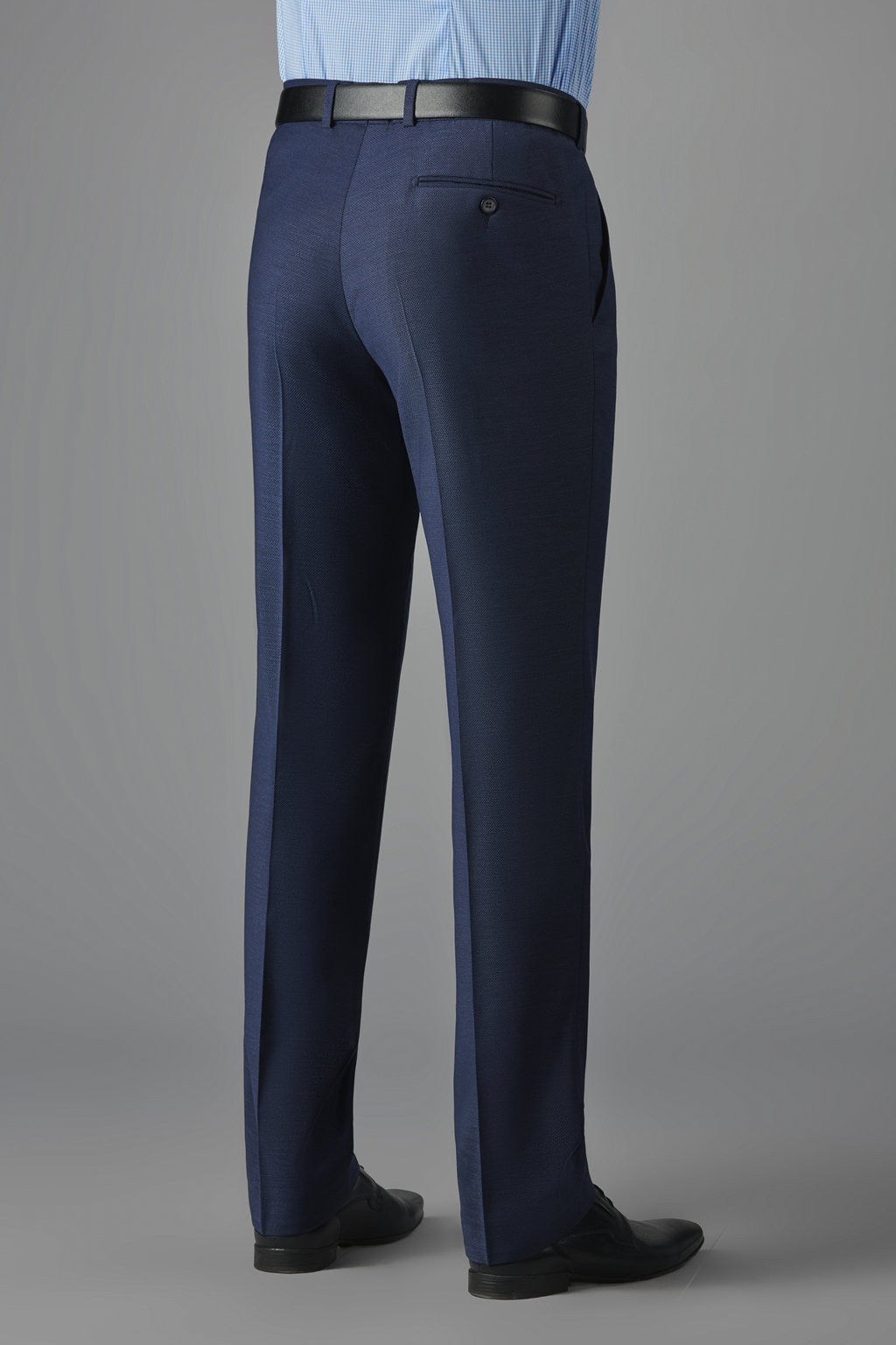 Классические темно-синие брюки Regular Fit
