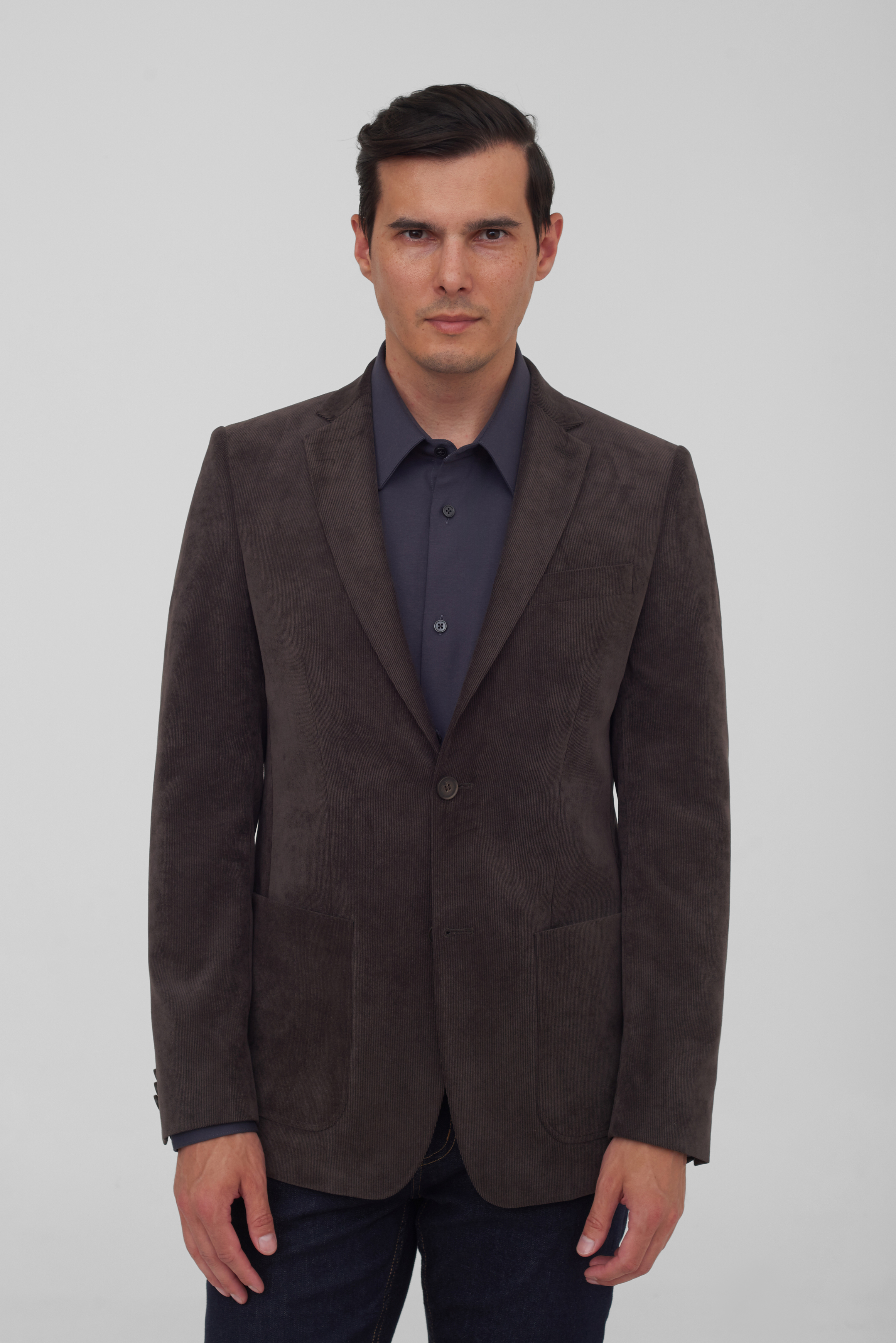Вельветовый пиджак Slim Fit