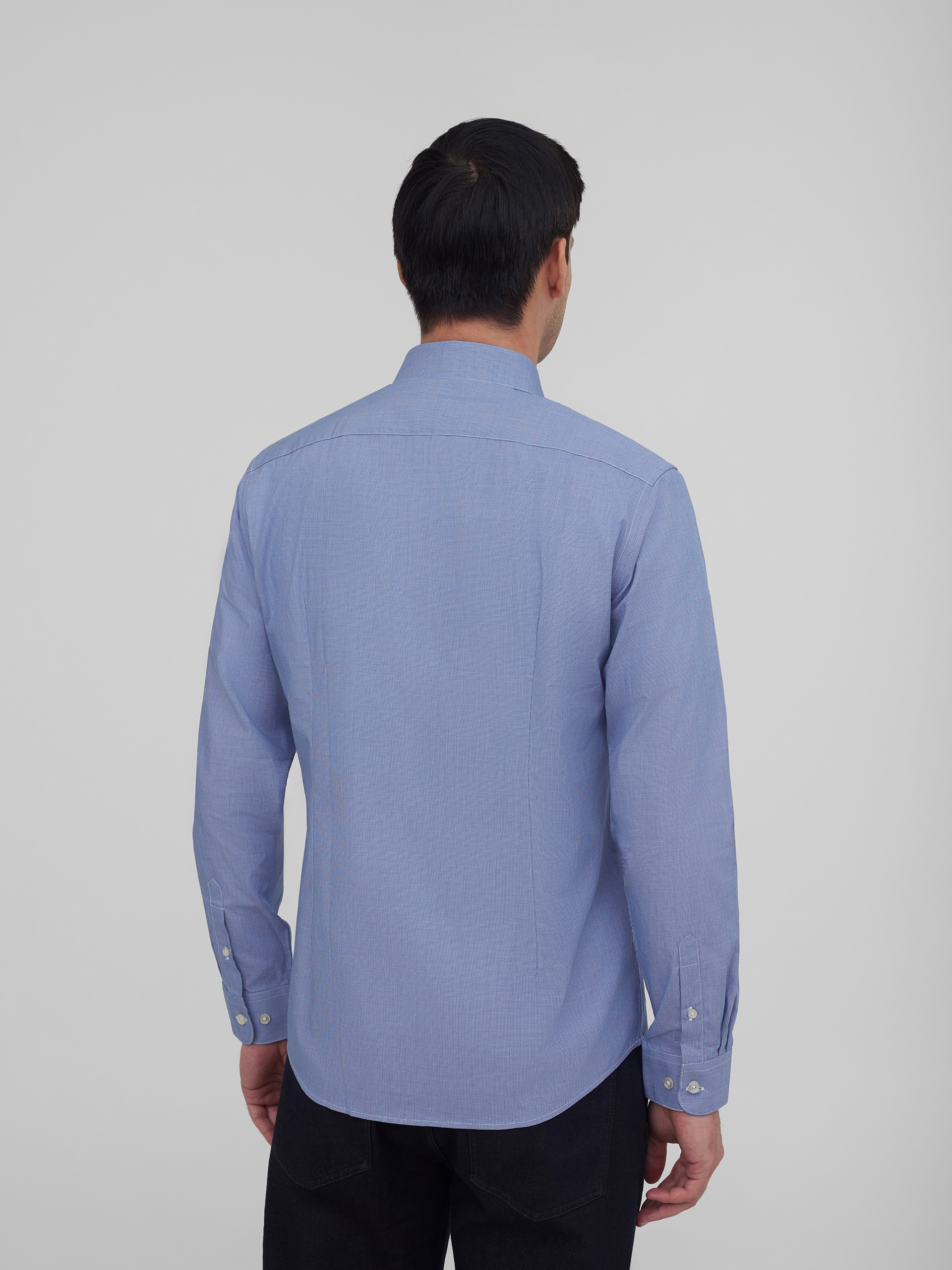 Хлопковая рубашка Slim Fit