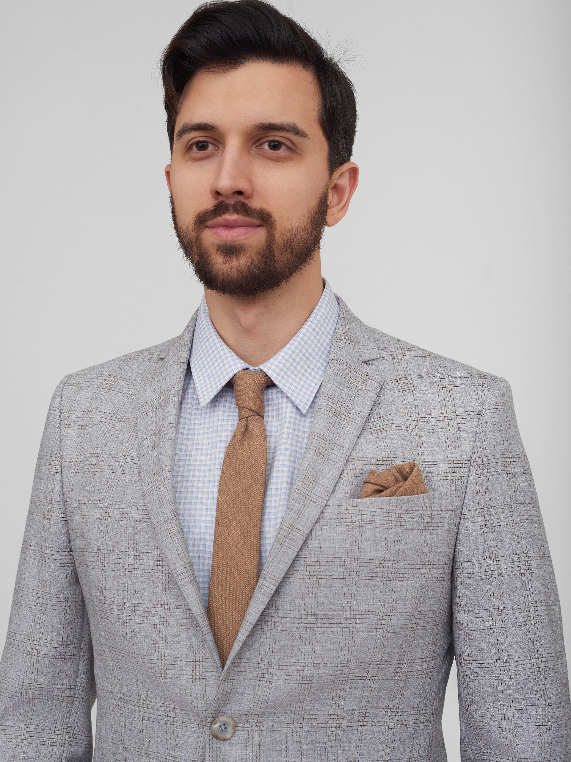Костюм в клетку Super Slim Fit