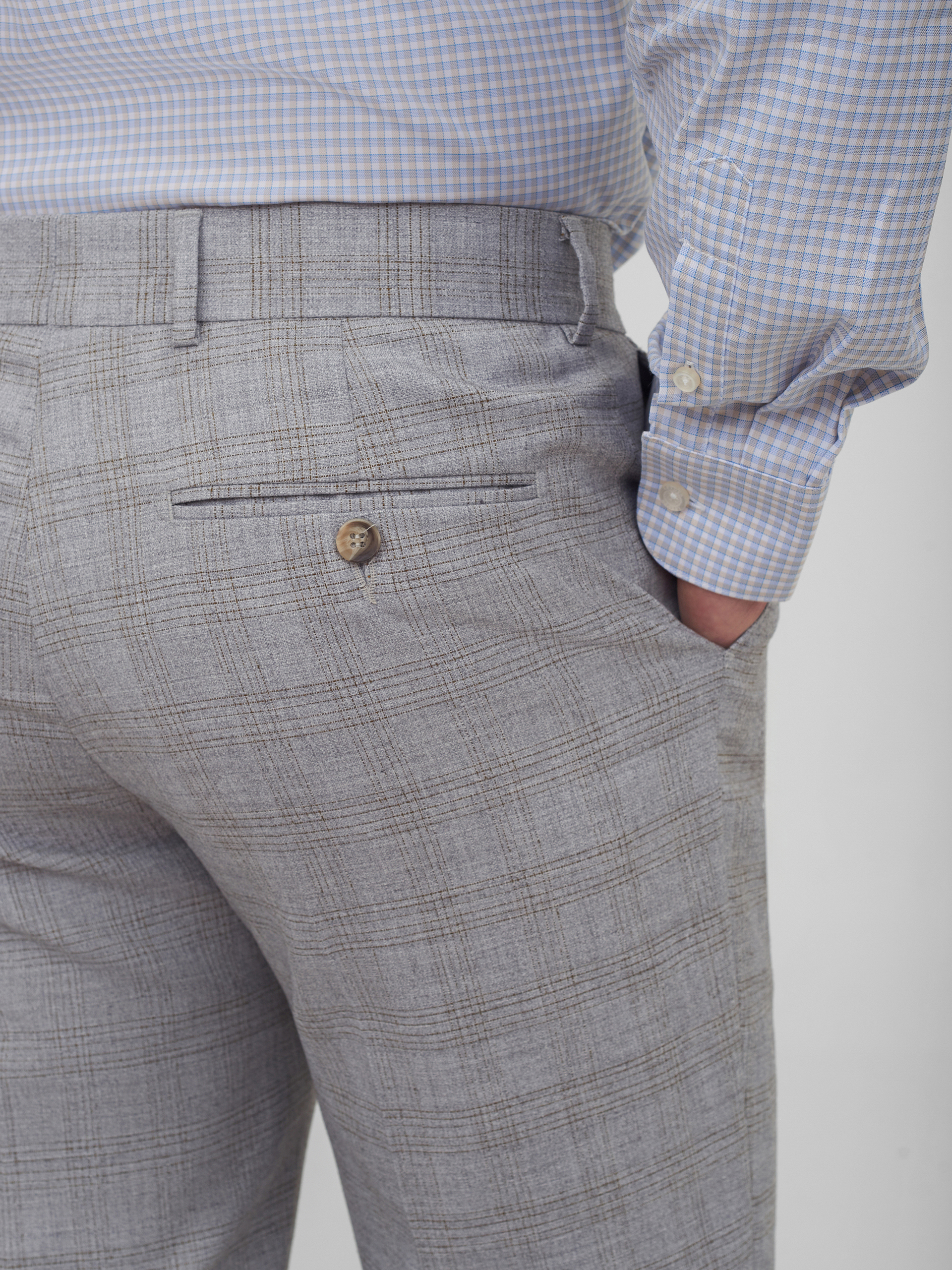 Костюм в клетку Super Slim Fit