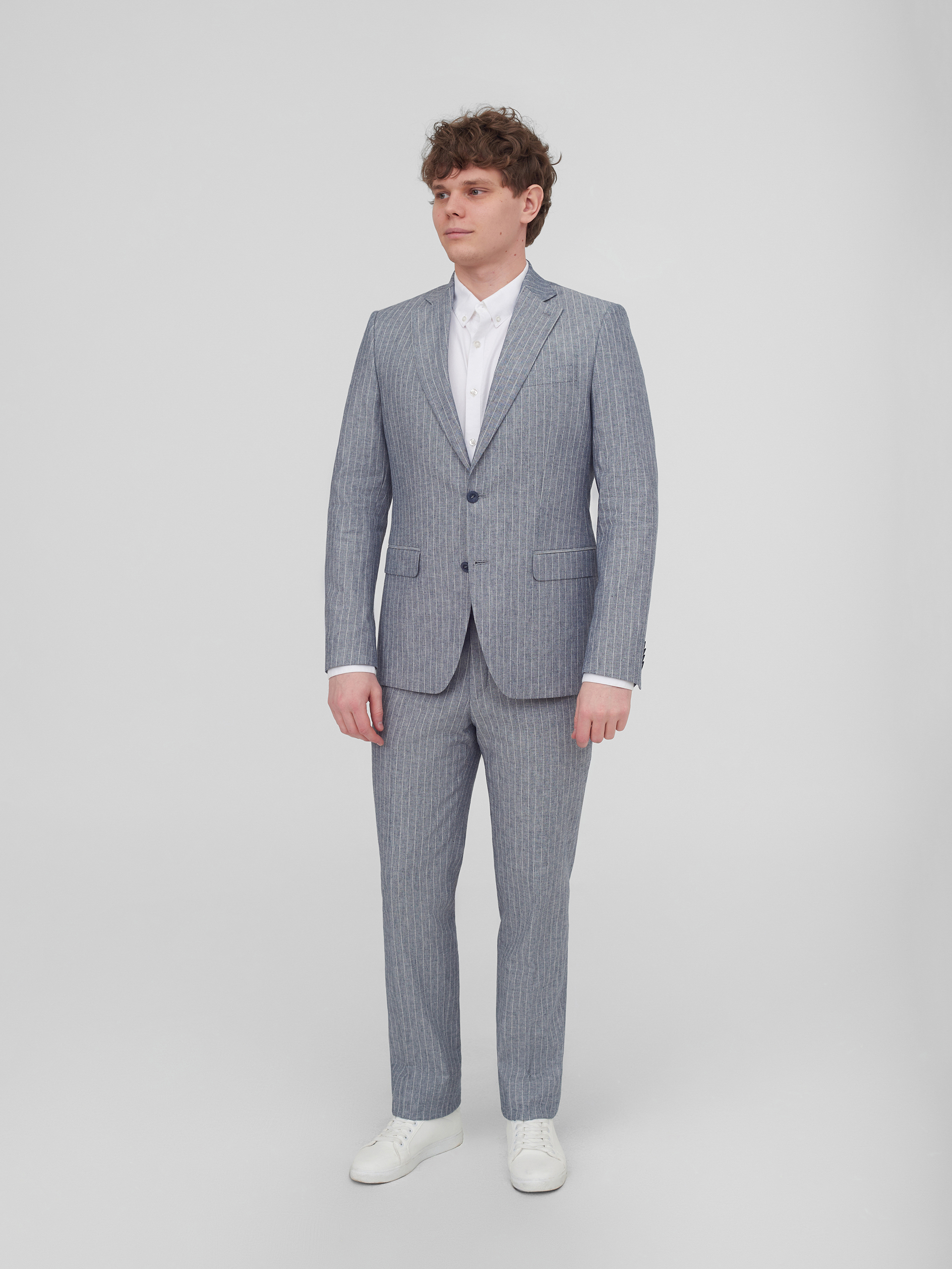 Костюмный пиджак с содержанием льна Regular Fit