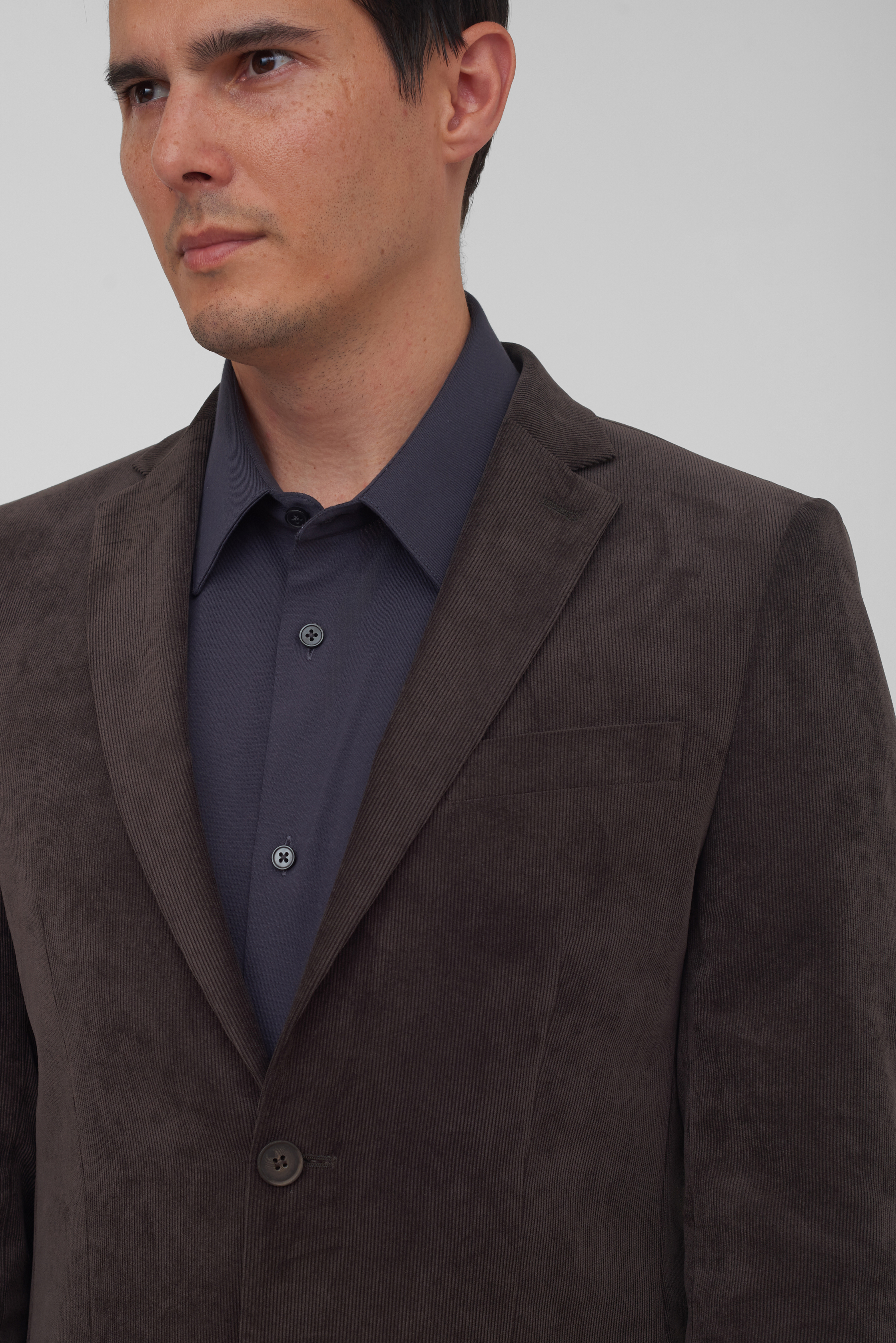 Вельветовый пиджак Slim Fit