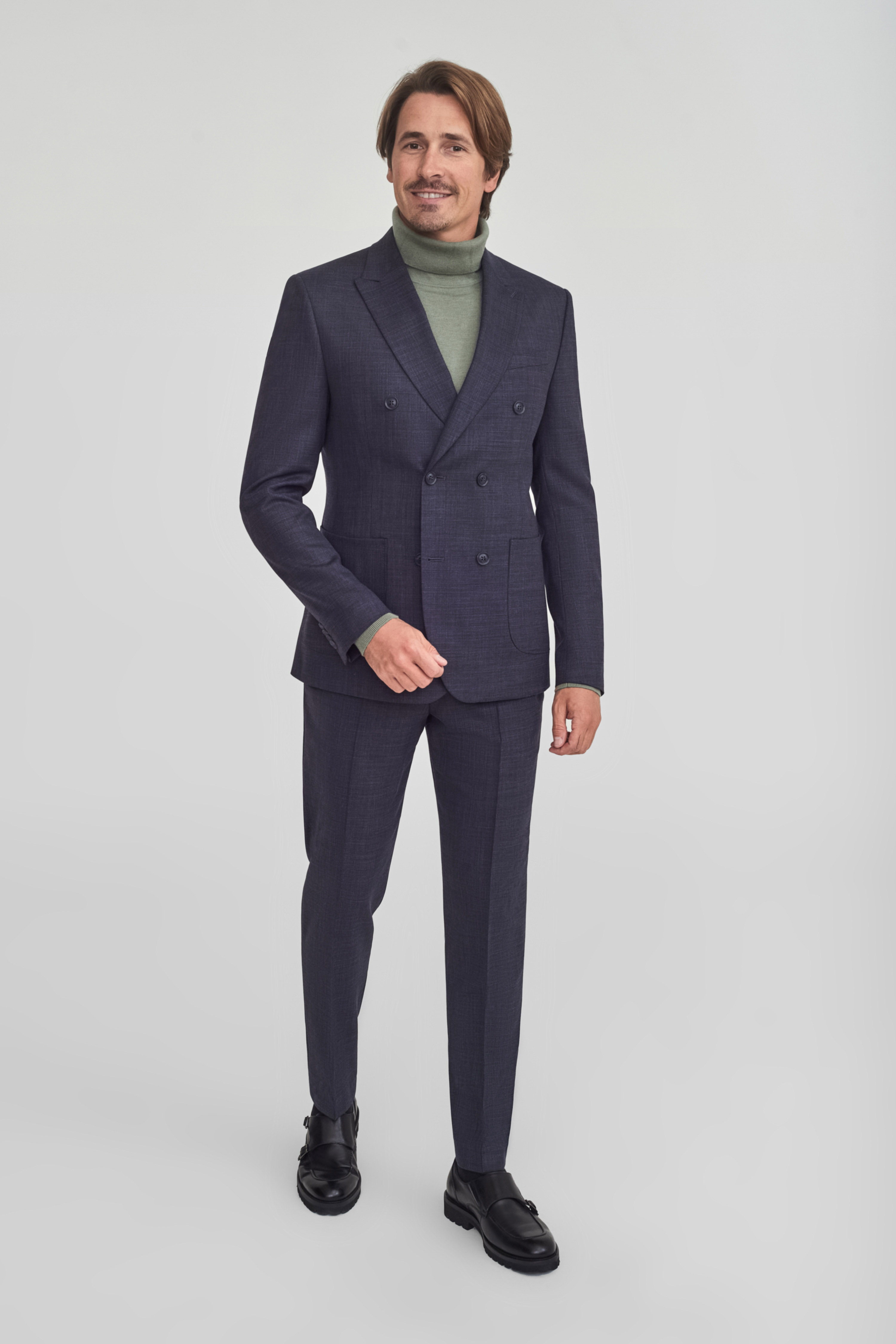 Костюмные брюки на кулиске Super Slim Fit