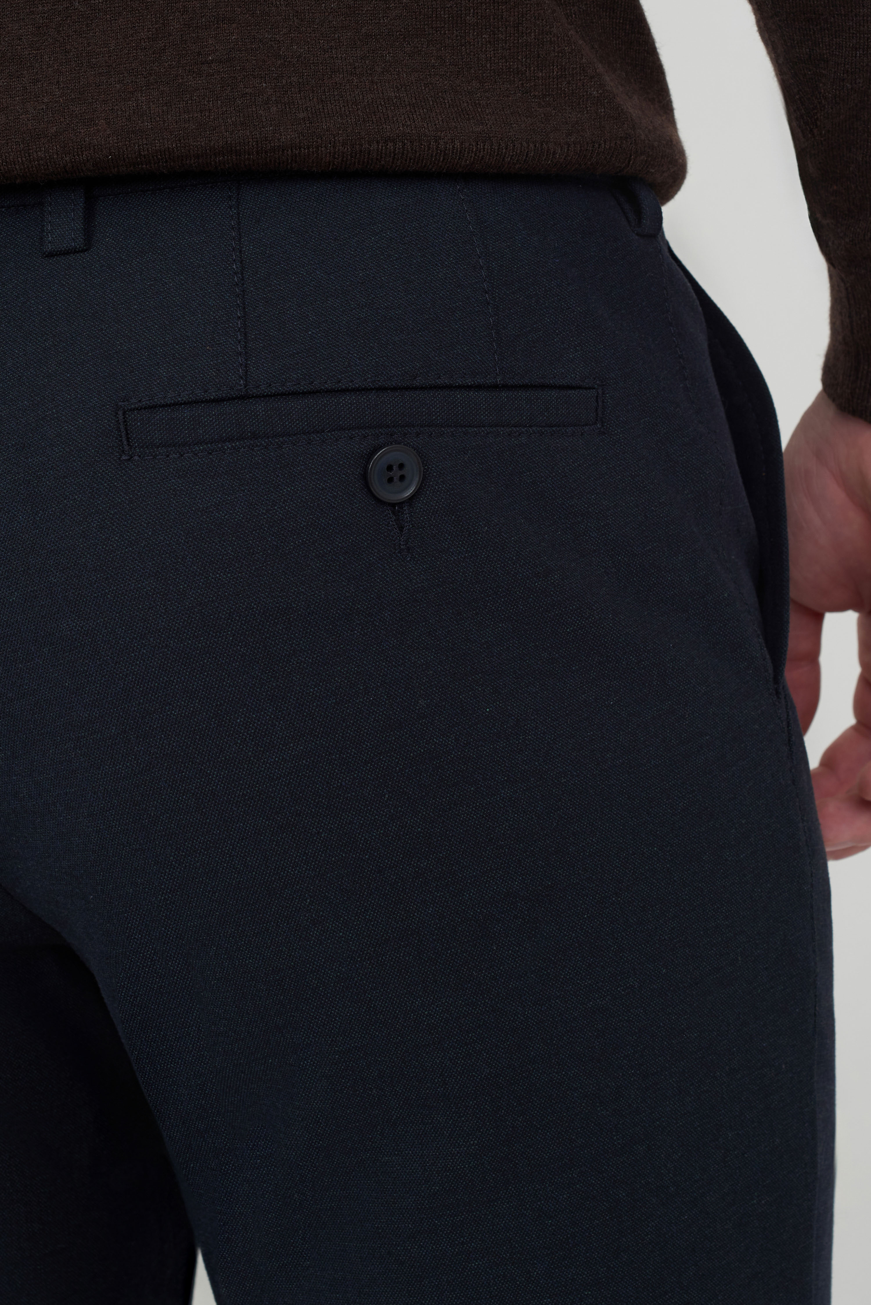 Брюки из хлопковой ткани Super Slim Fit