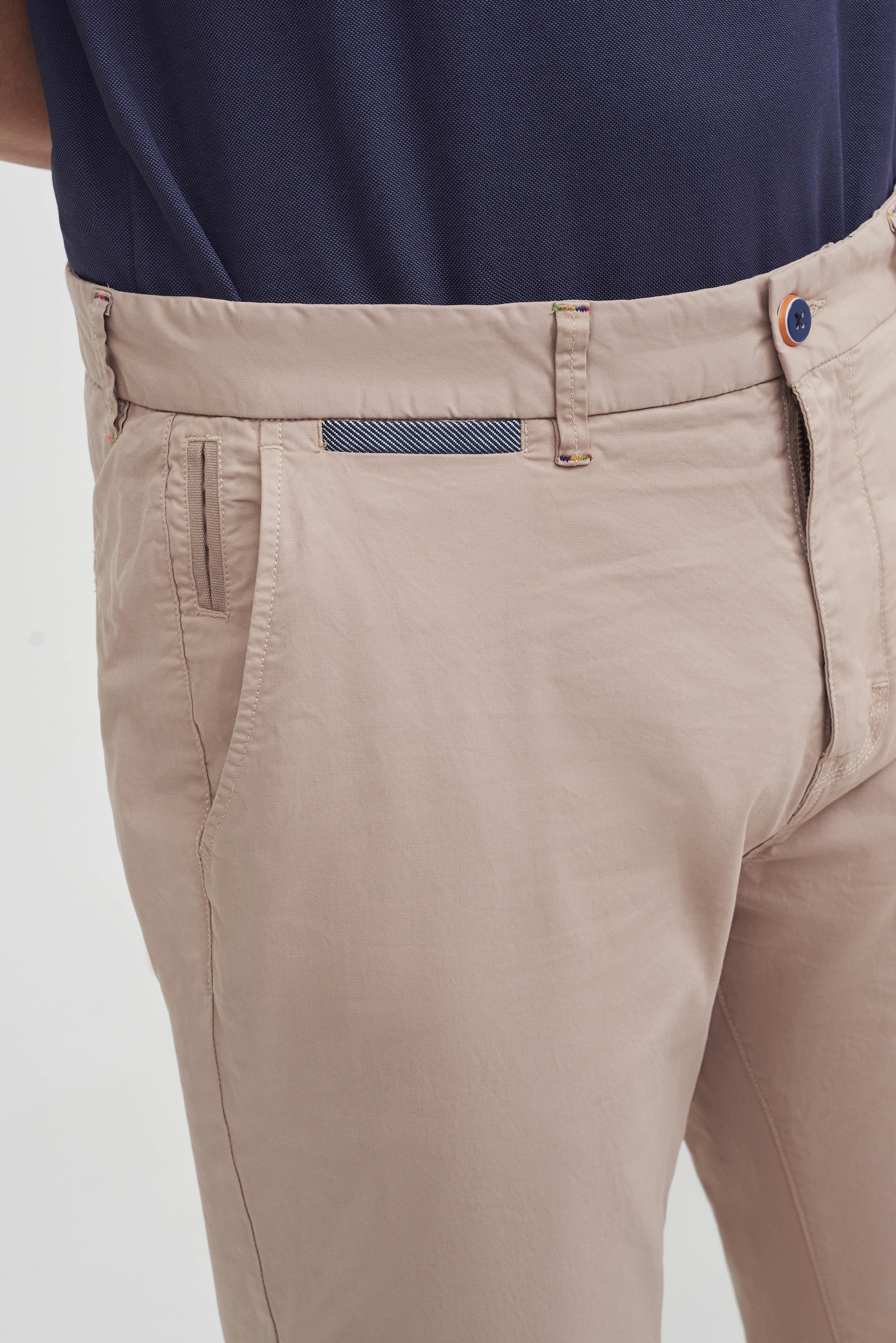Брюки чинос из хлопковой ткани Slim Fit