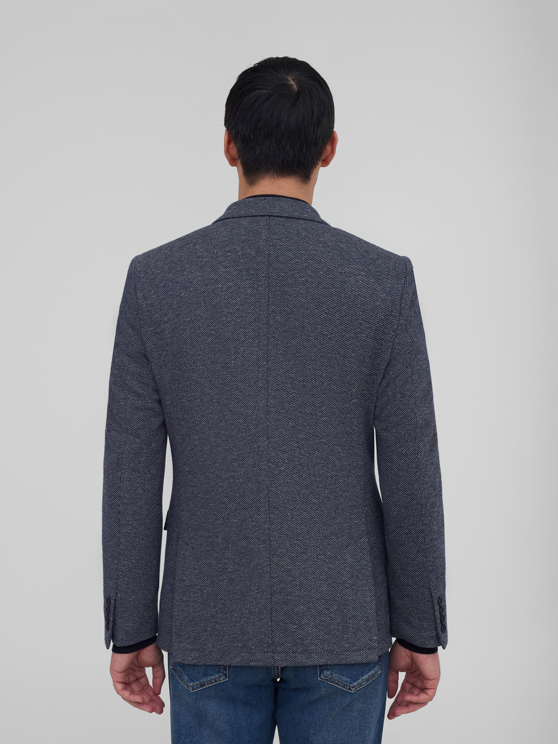 Пиджак из фактурной ткани Slim Fit