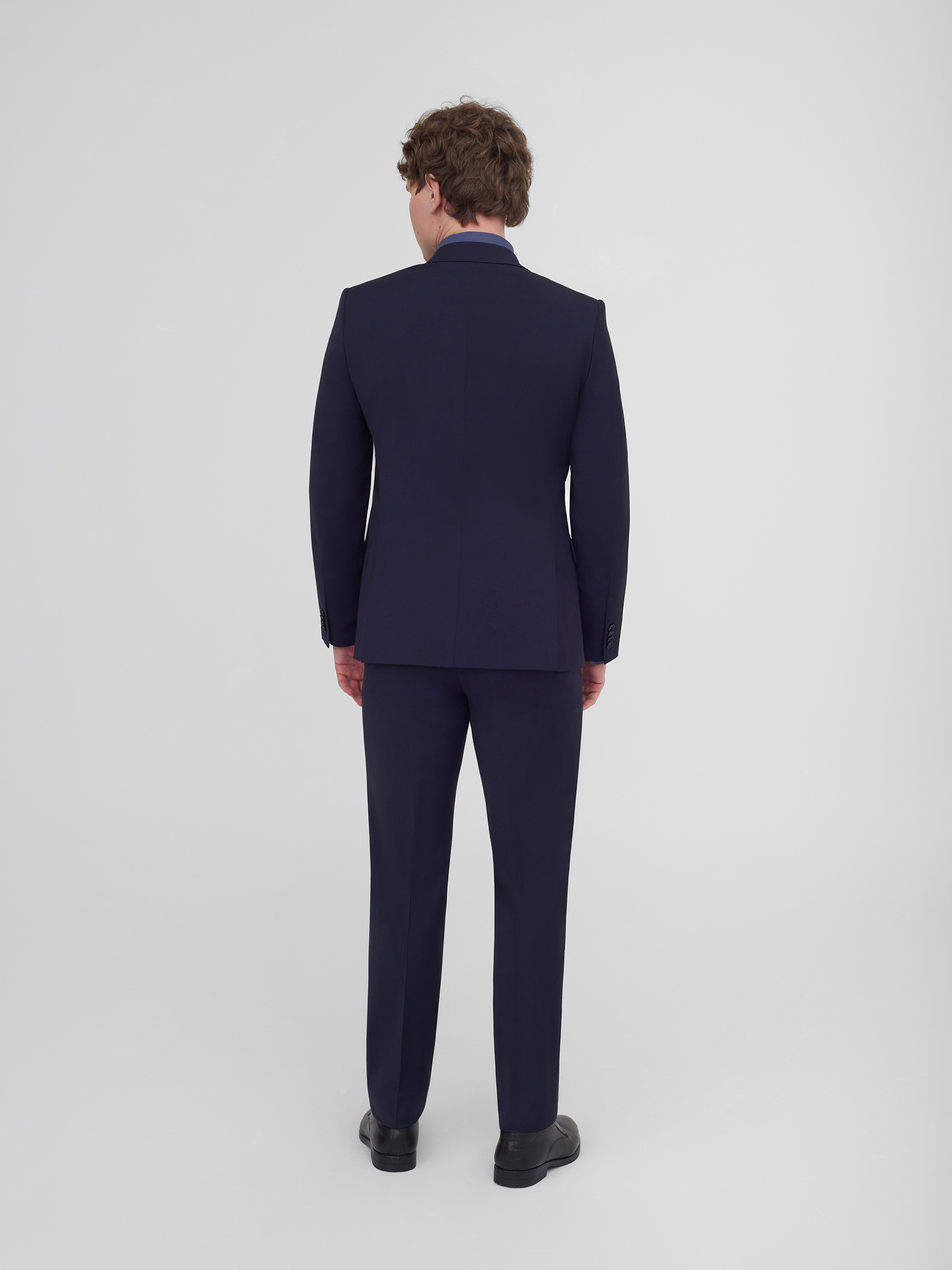 Костюмный пиджак из шерстяной ткани Slim Fit