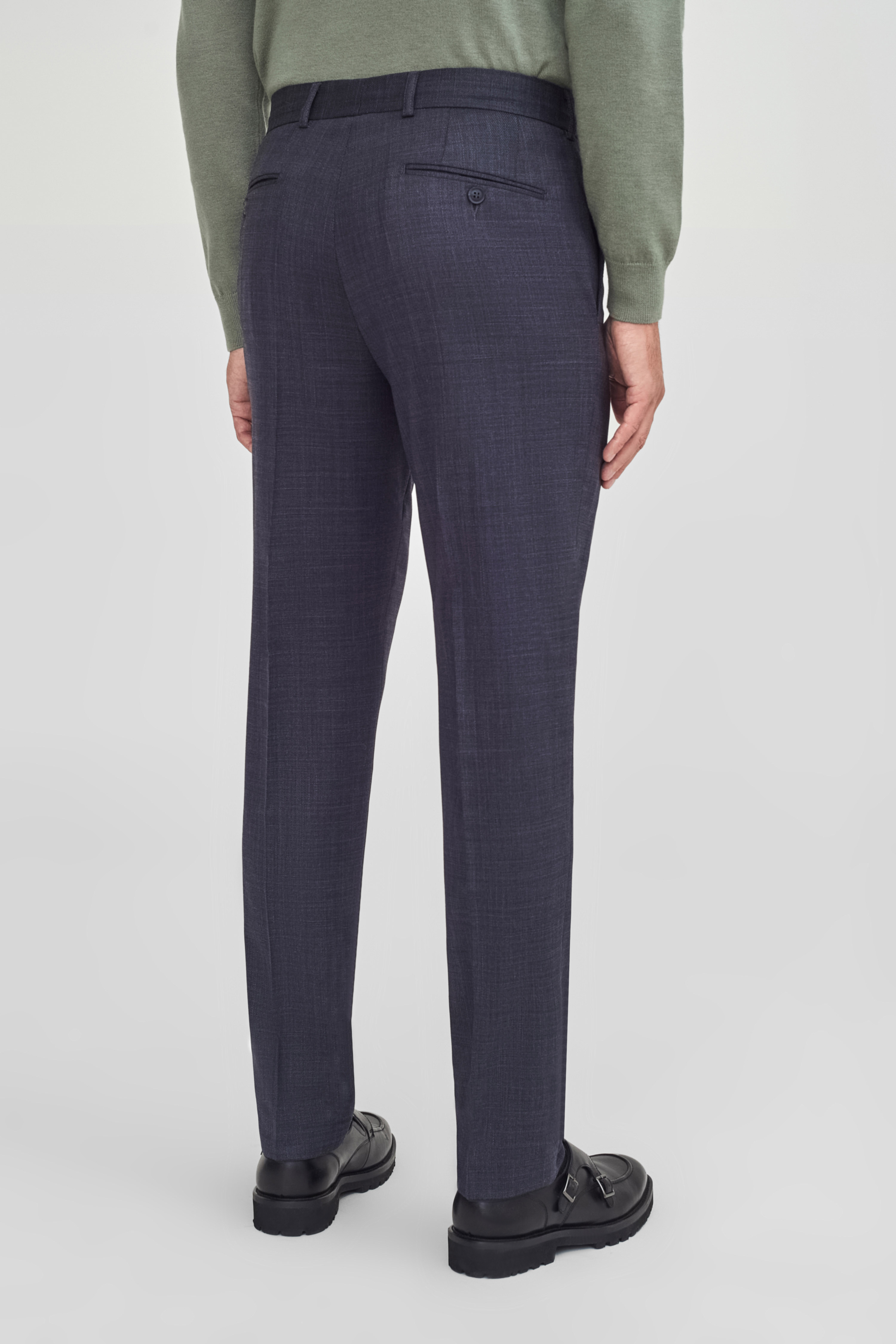 Костюмные брюки на кулиске Super Slim Fit