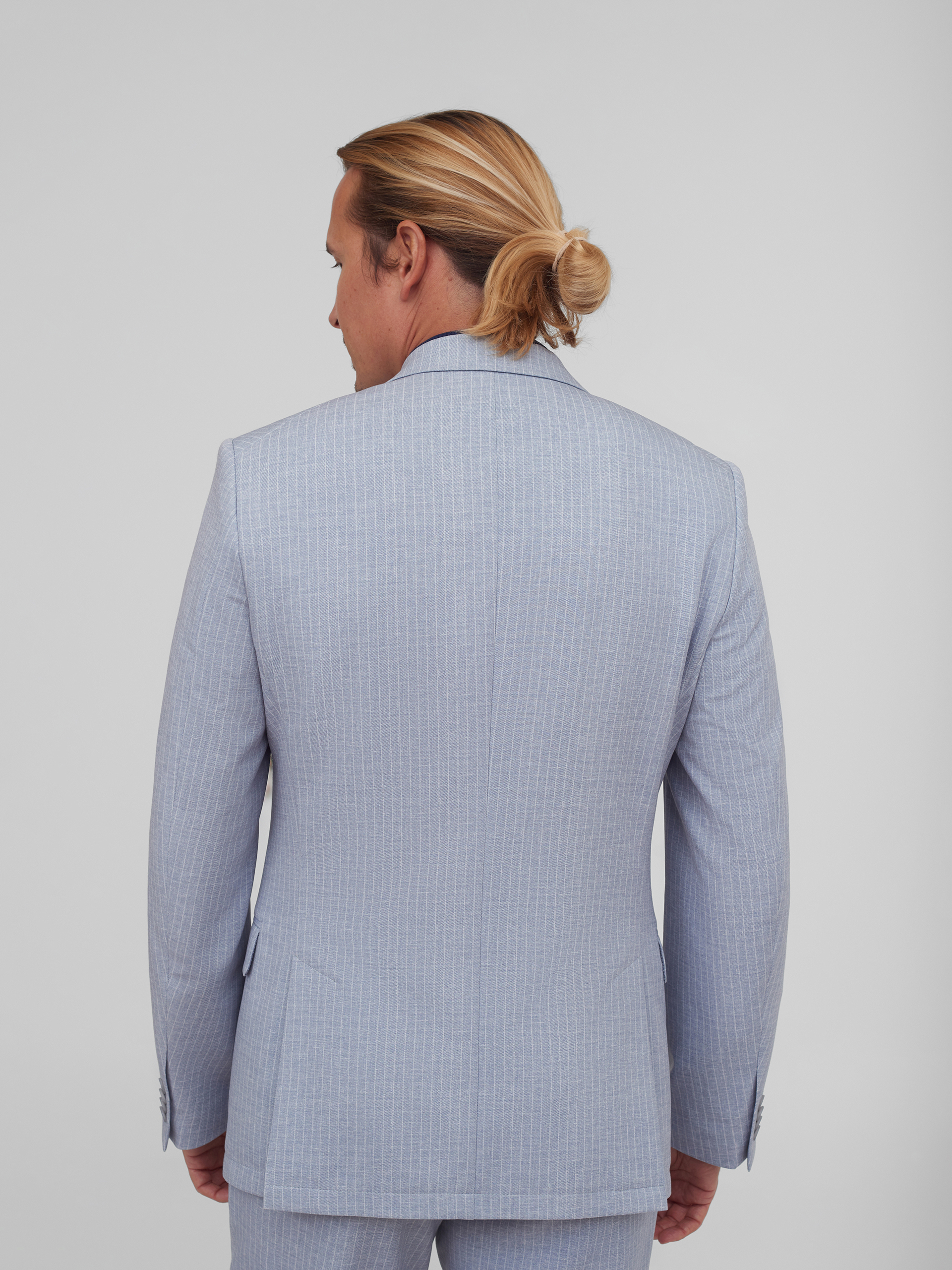 Костюмный пиджак в полоску Slim Fit