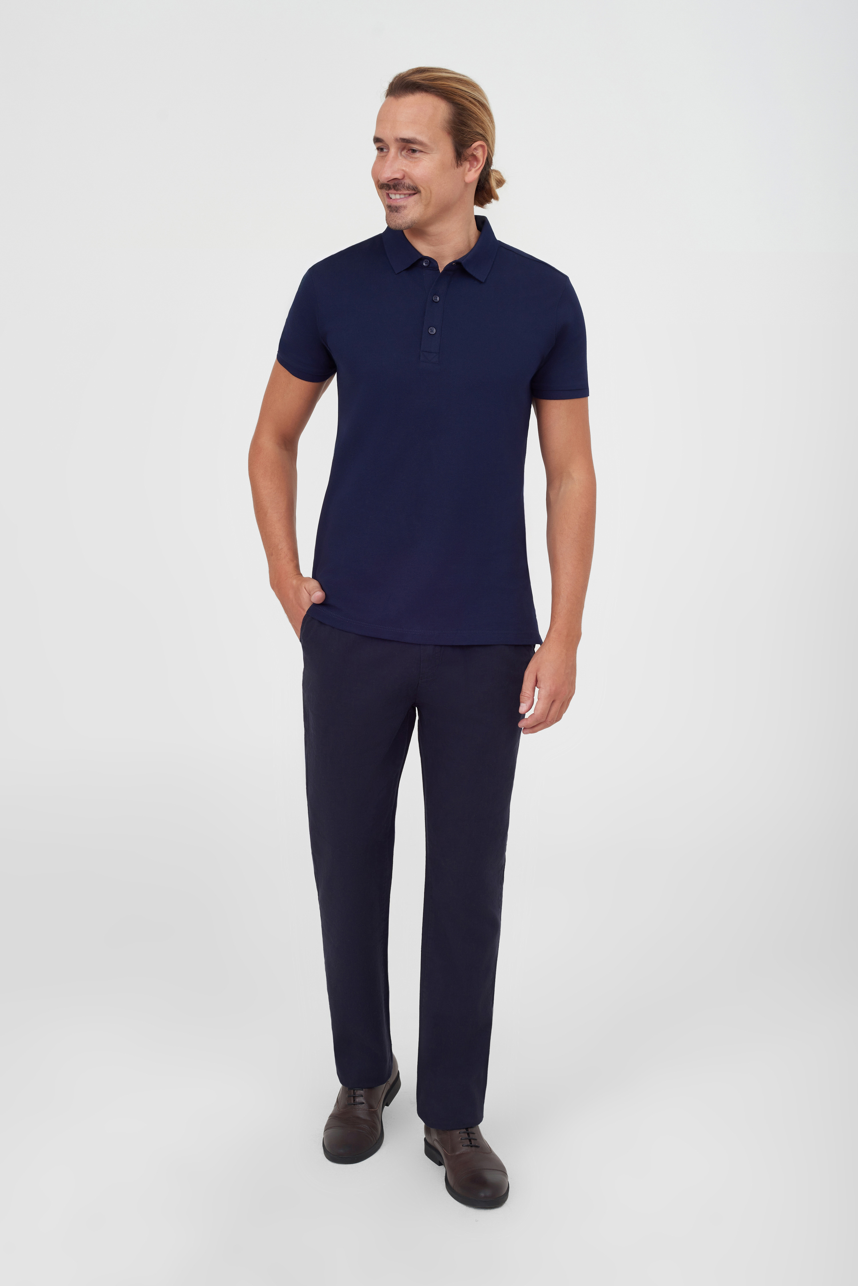 Брюки чинос из хлопковой ткани Slim Fit