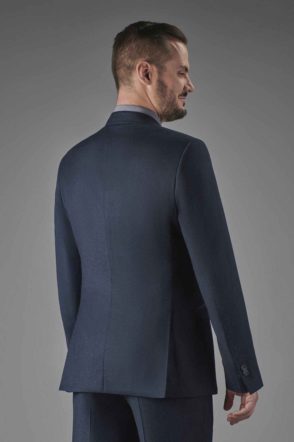 Пиджак из итальянской шерстяной ткани Reda Slim Fit