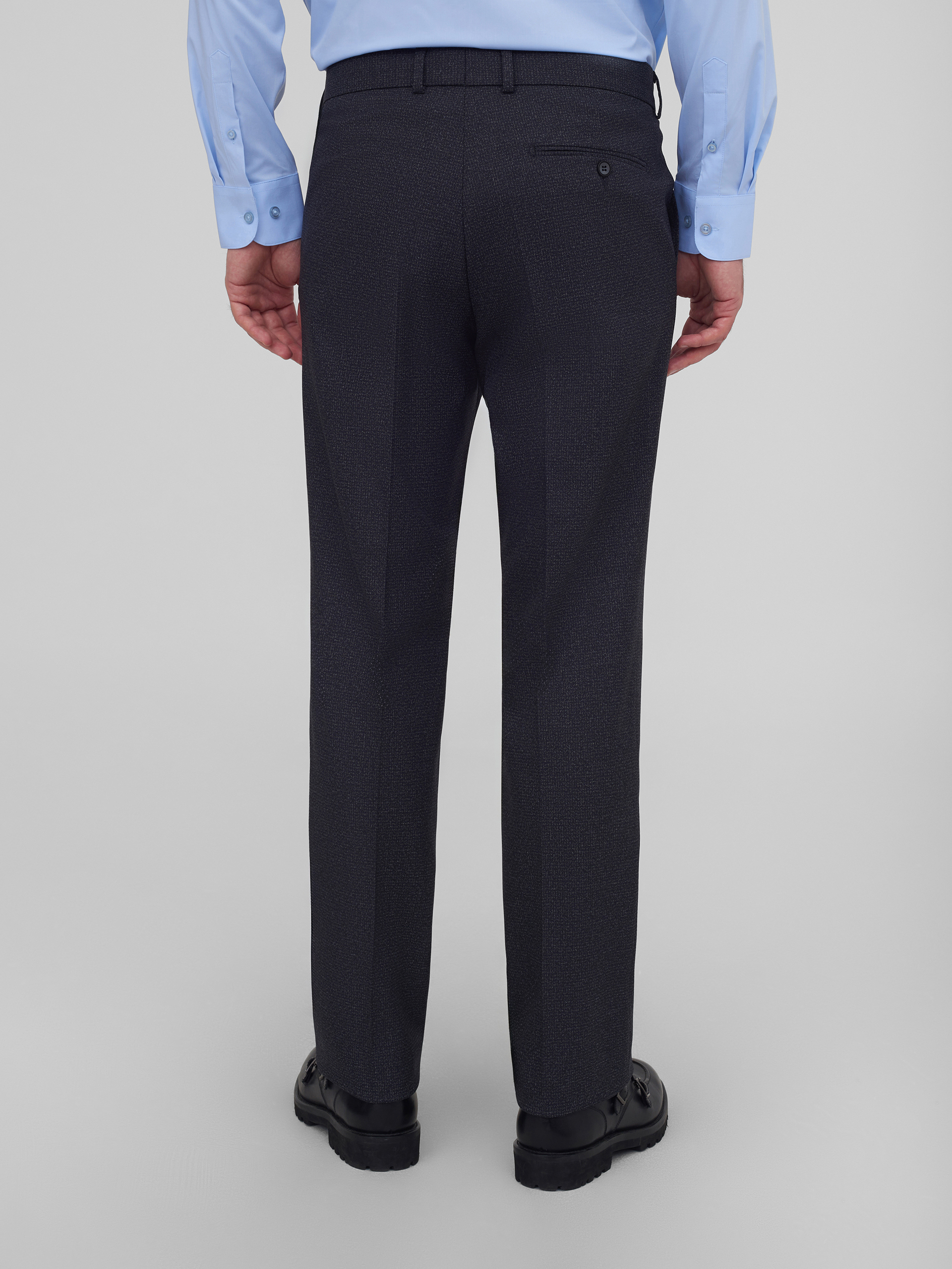 Брюки из смесовой ткани Regular Fit