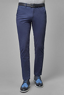 Хлопковые синие брюки чинос Super Slim Fit 