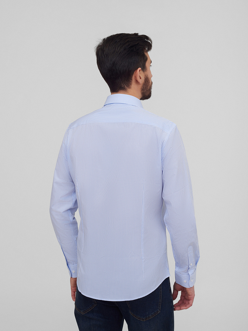 Рубашка в клетку Slim Fit