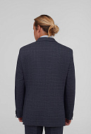 Костюм из смесовой ткани в клетку Regular Fit