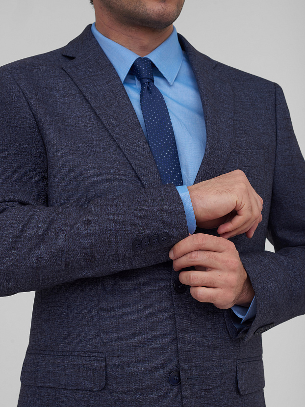 Костюм из меланжированной ткани Regular Fit