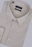 Однотонная рубашка Slim Fit