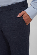 Костюм из смесовой ткани в клетку Regular Fit
