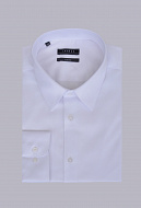 Однотонная рубашка Slim Fit