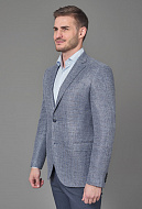 Пиджак в стиле casual из итальянской ткани Vitale Barberis Regular Fit