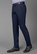 Костюмные темно-синие брюки Super Slim Fit