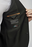 Костюмный пиджак из шерстяной ткани Slim Fit