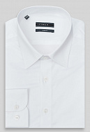Белая хлопковая рубашка Regular Fit