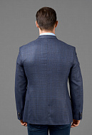 Пиджак из итальянской шерстяной ткани Reda с микродизайном Slim Fit
