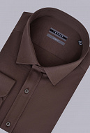 Однотонная рубашка Slim Fit