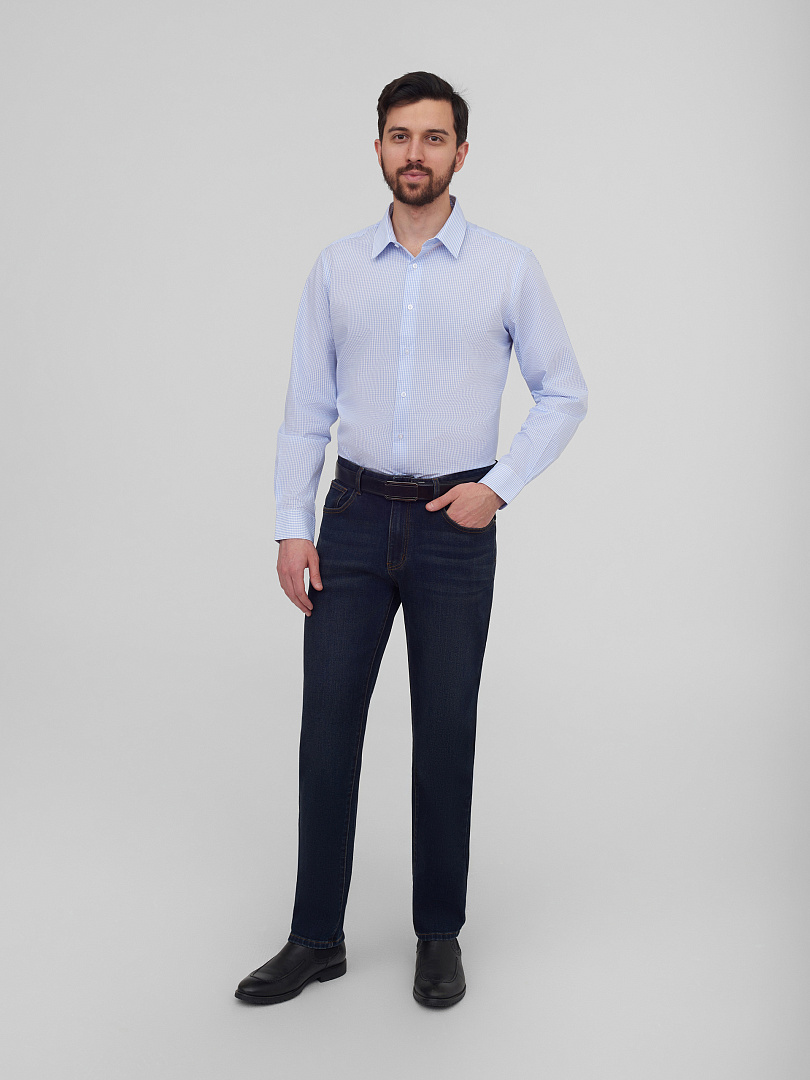 Рубашка в клетку Slim Fit