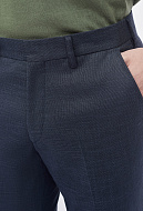 Классические брюки с добавлением льна Slim Fit